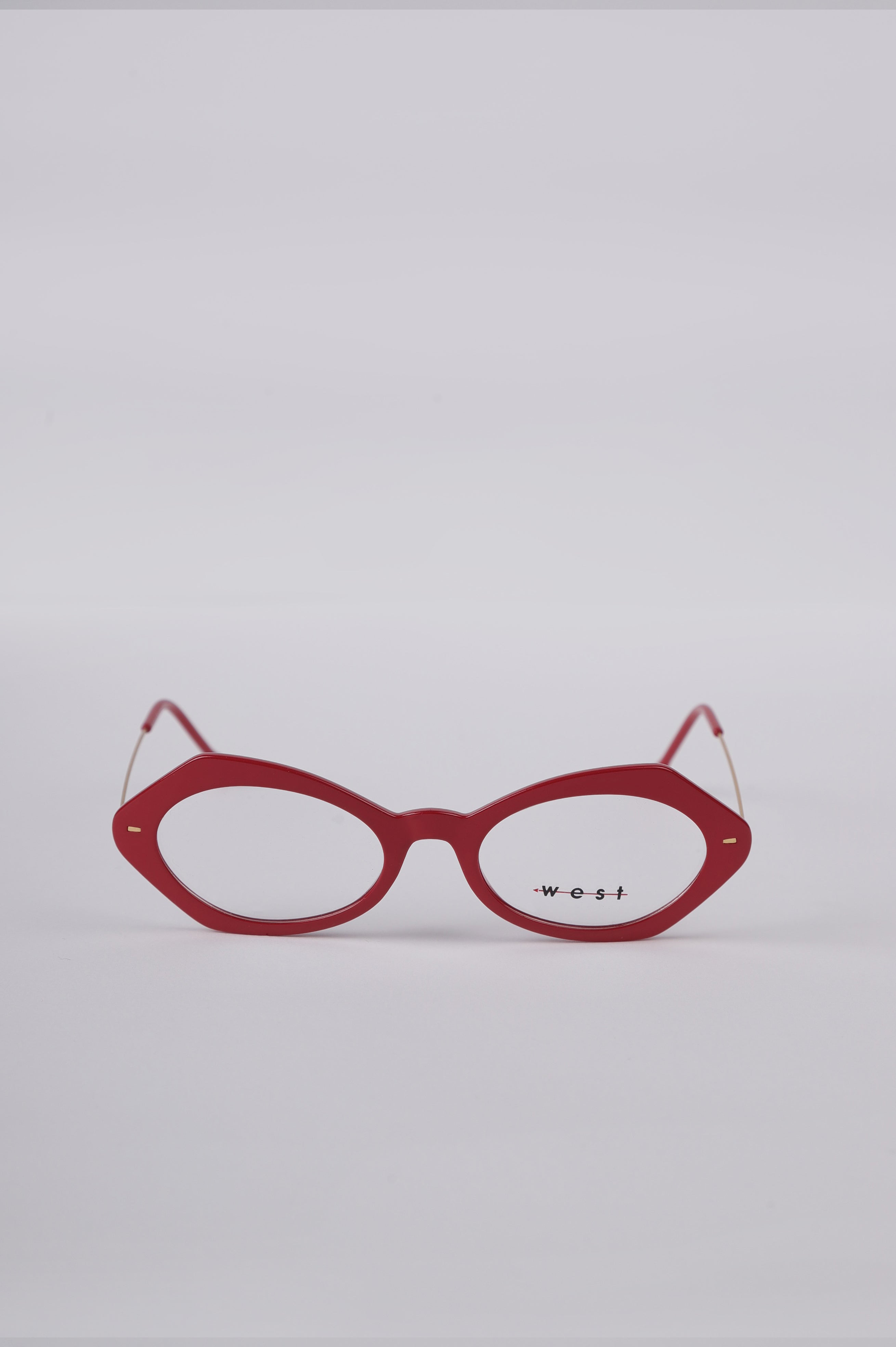 WEST Red glasses