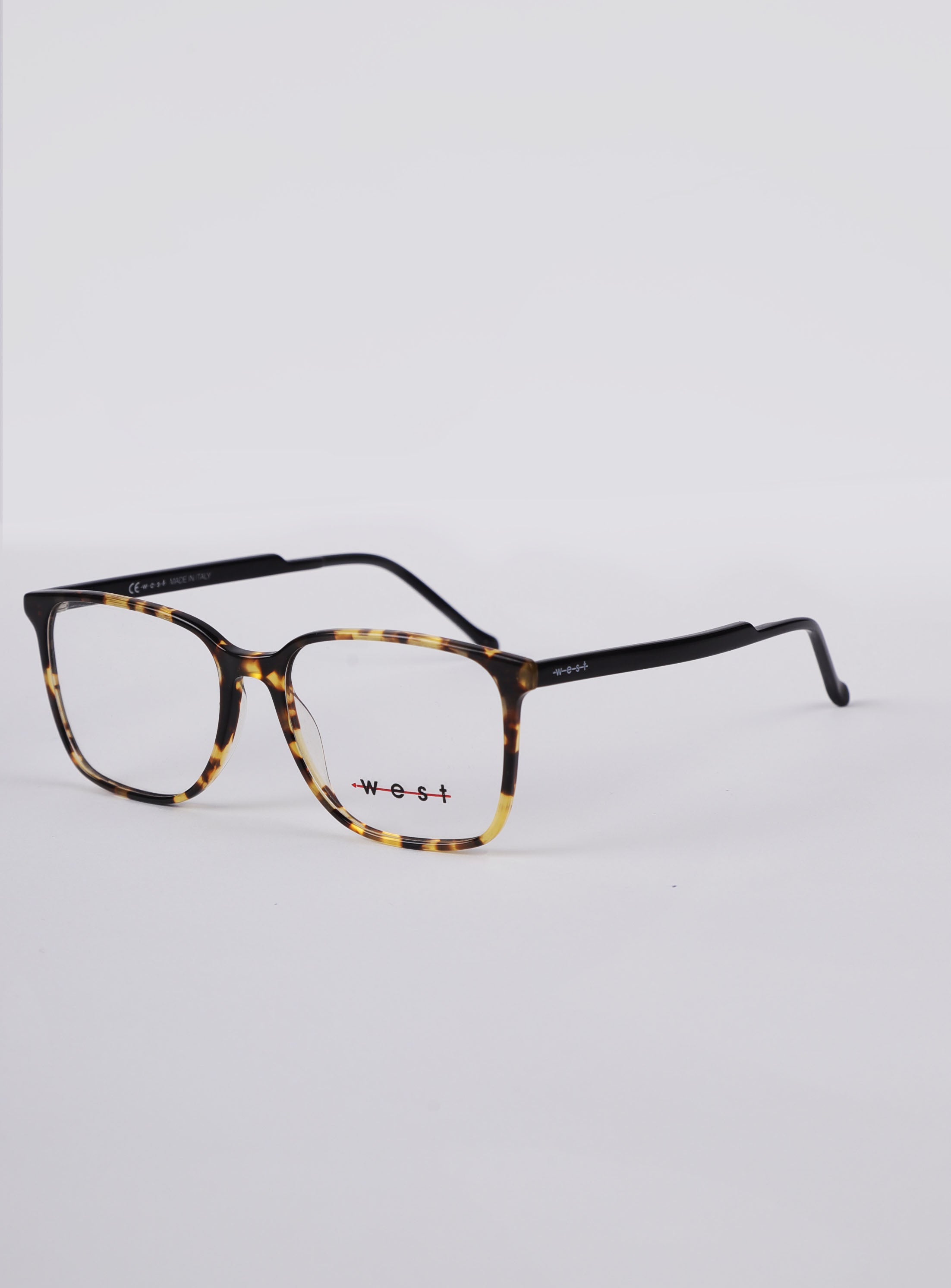 WEST Shiny Dark Havana glasses