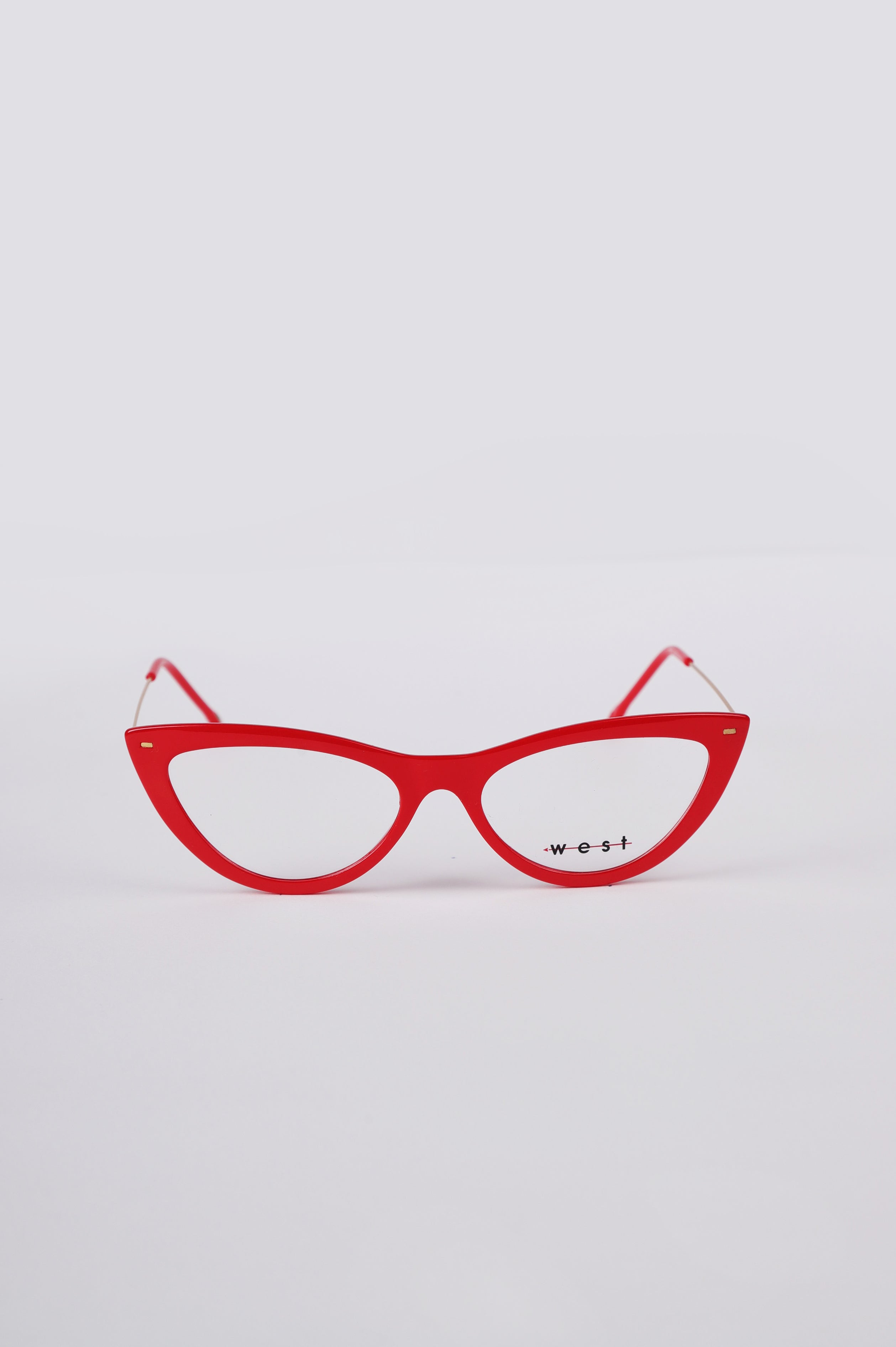 WEST Red glasses