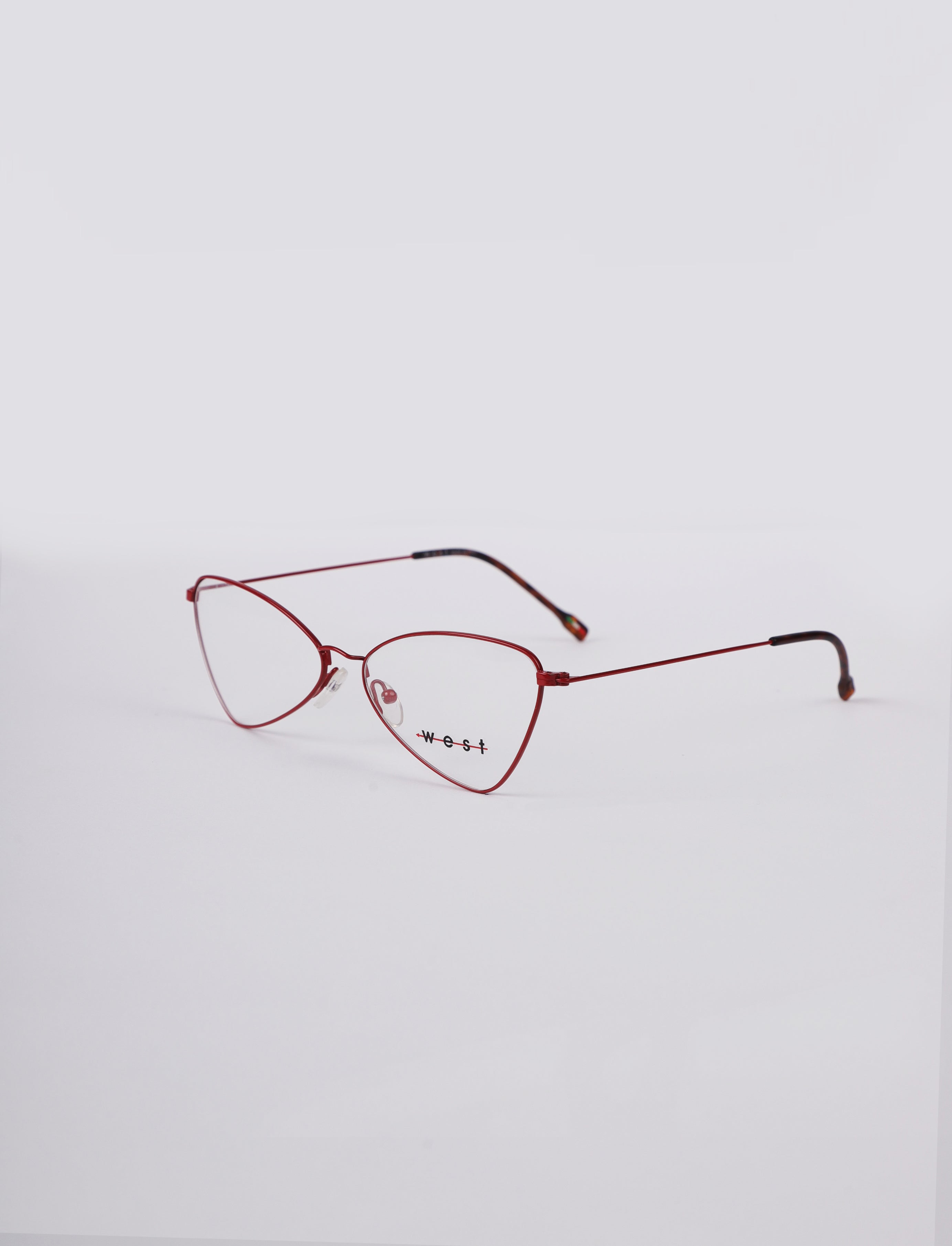 WEST METAL RED glasses