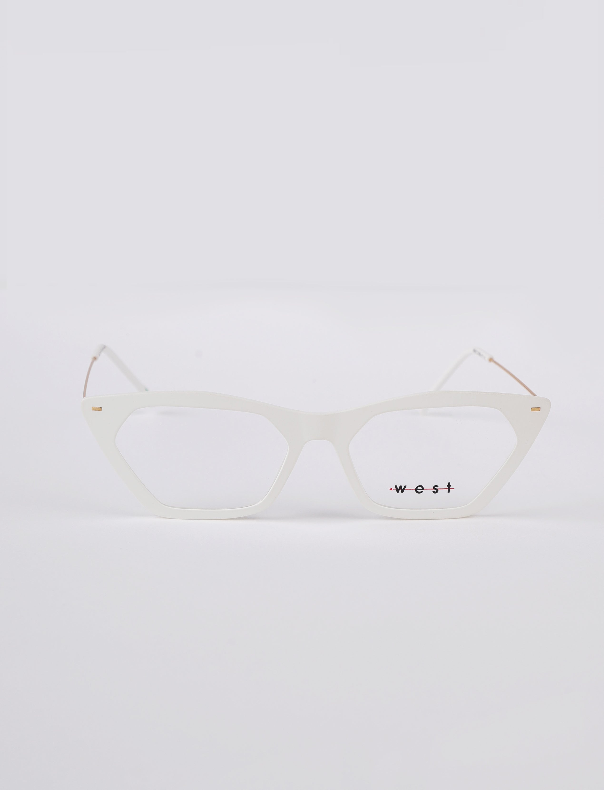 WEST WHITE glasses