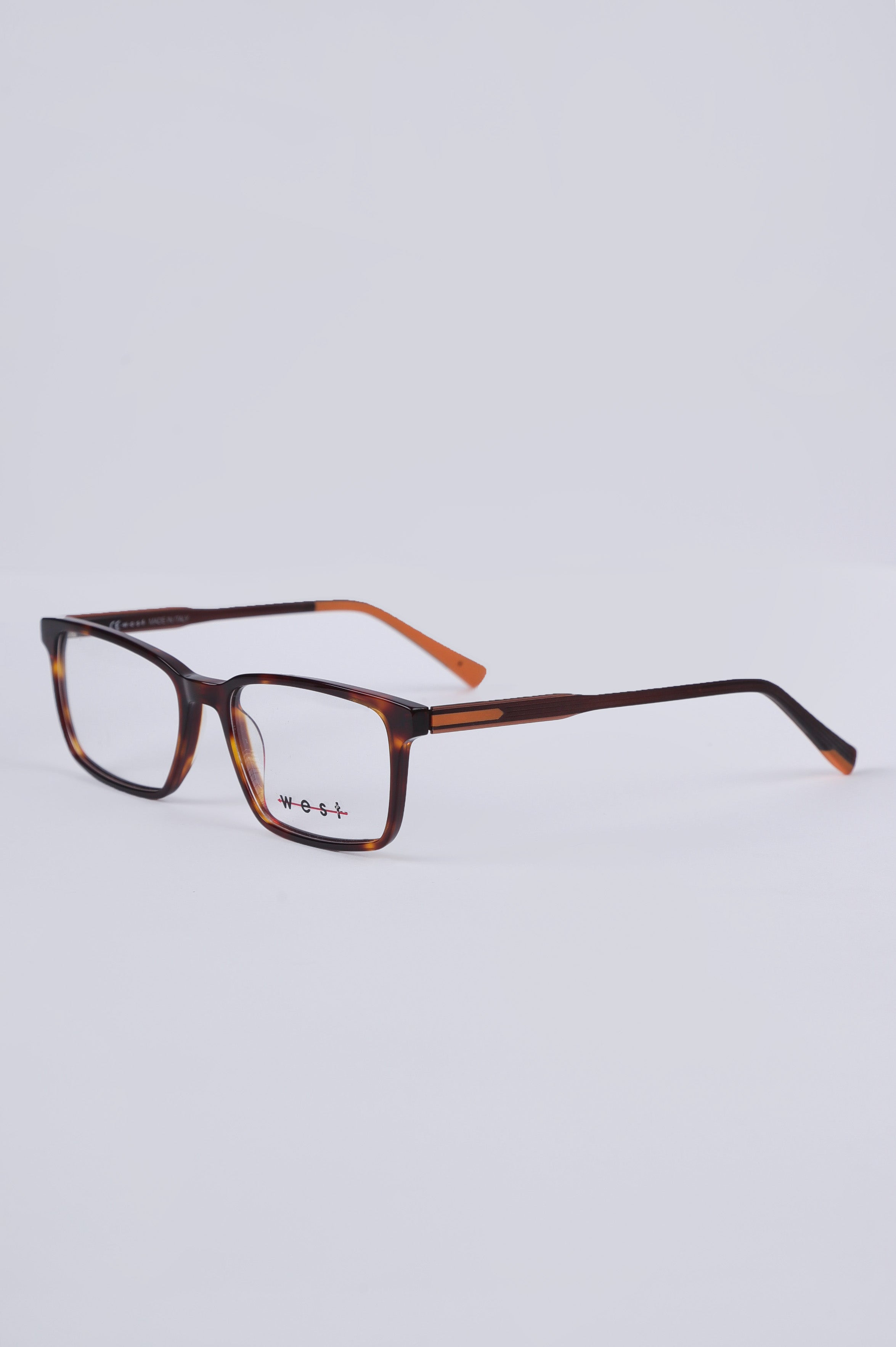 WEST dark brown glasses