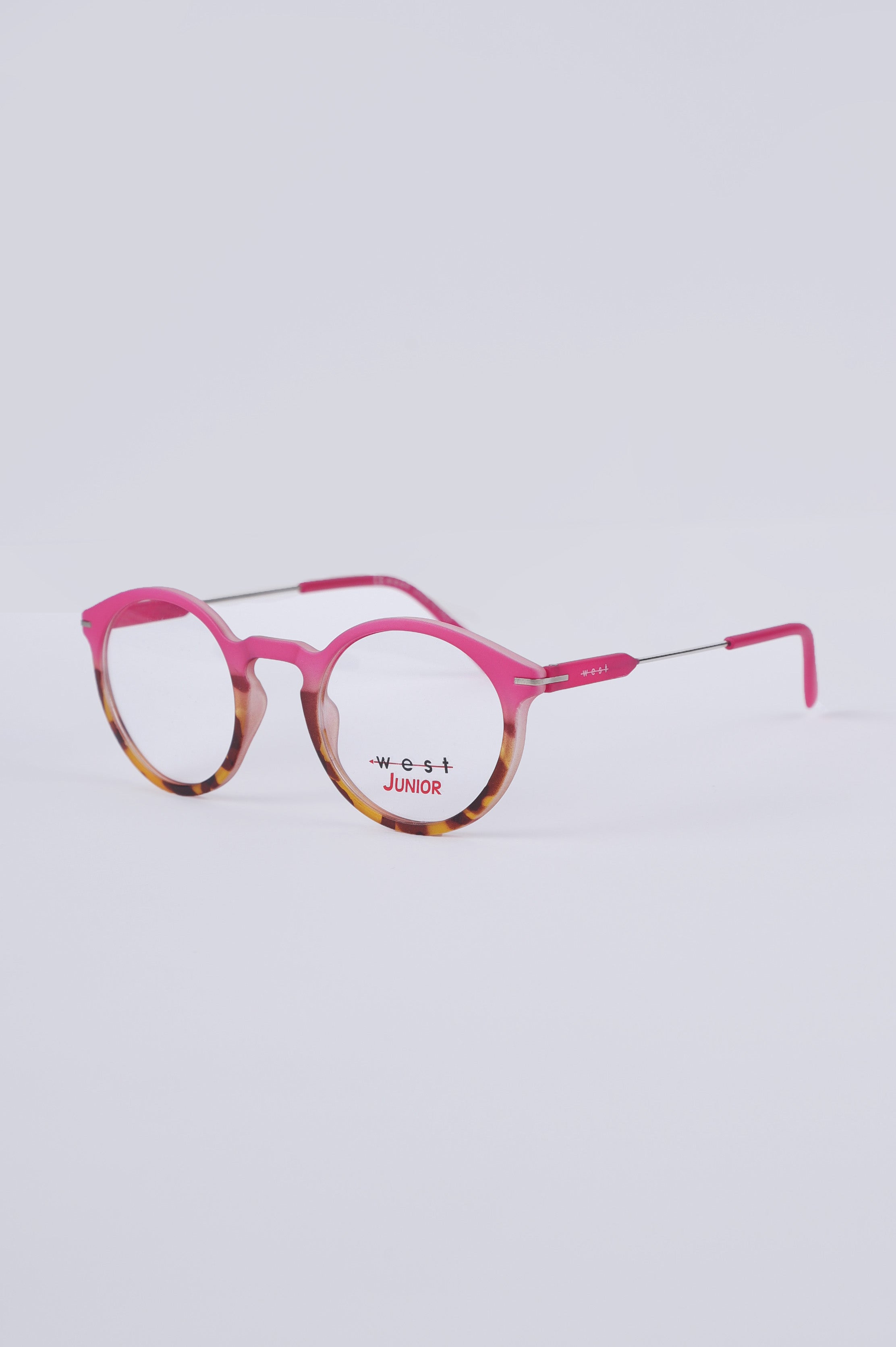 WEST pink-havana glasses